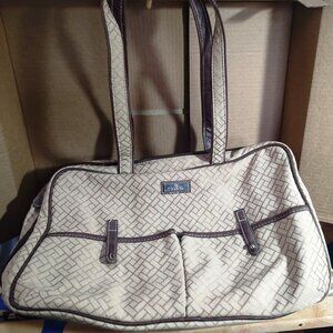 Modella tan travel bag. Many compartments.